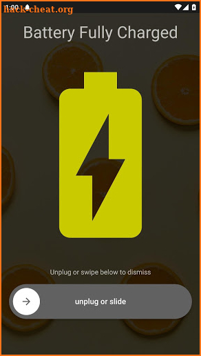 Full Battery Charge Alarm screenshot