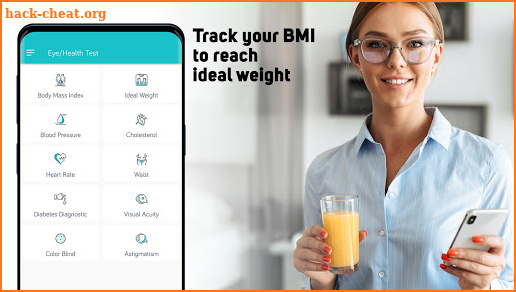 Full Body Health Checkup Tracker - Eye Tests Tools screenshot