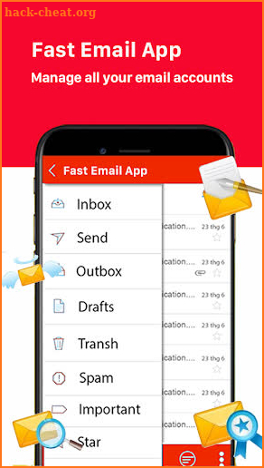 Full Email App - Fast Email access for all Mail screenshot