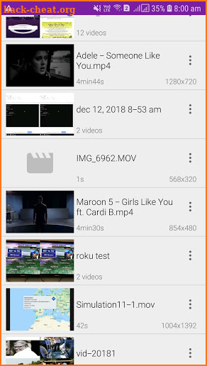 Full HD Audio Video Player screenshot