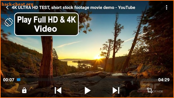 Full Hd Video Player new - Play 4K Video screenshot