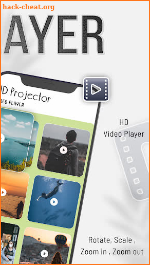 Full HD Video Player Theme screenshot