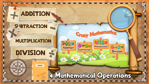 Full Maths Game - Add, Subtract, Multiply, Divide screenshot