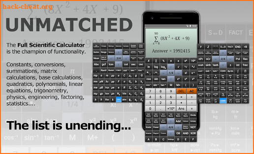 Full Scientific Calculator screenshot