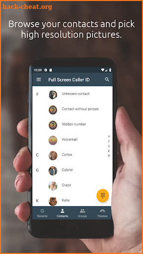 Full Screen Caller ID screenshot