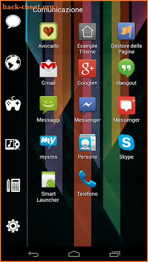 Full transparent theme for Smart Launcher screenshot