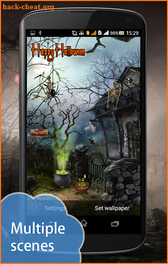 Full version Halloween LWP Pro screenshot