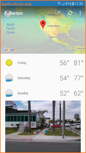 Fullerton, CA - weather and more screenshot
