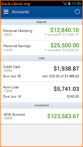 Fulton Bank Mobile Banking screenshot