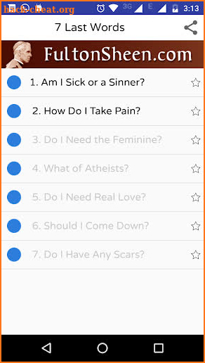Fulton Sheen Complete Audio Catholic Sermons screenshot