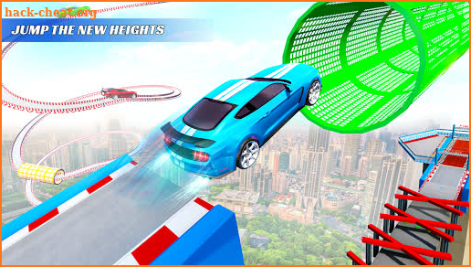 Fun Car Race 3D : Mega Ramps Stunt Car Game screenshot