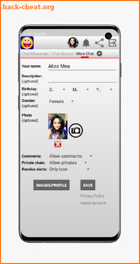 Fun Chat Messenger - Free Chat Rooms screenshot