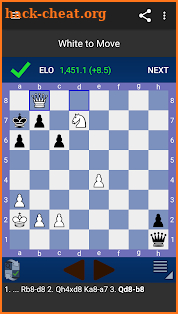 Fun Chess Puzzles Pro (Tactics) screenshot