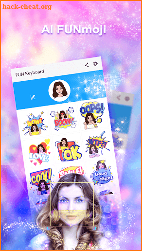 FUN Emoji Keyboard -Personal Emoji, Sticker &Theme screenshot