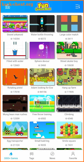 Fun GameBox 3000+ games in App screenshot