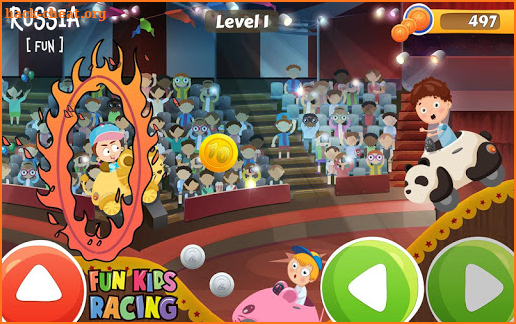 Fun Kids Racing game - Beepzz screenshot