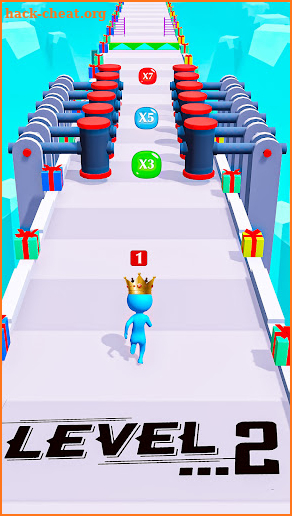 Fun Race Coin Master: Crowd Run Free Games screenshot