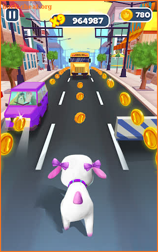 Fun Run Dog - Free Running Games screenshot