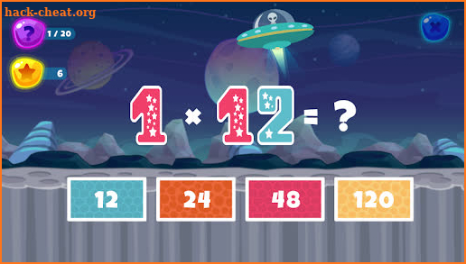 Fun Space Maths screenshot