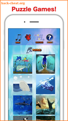 Fun Whale & My Dolphin Show Game For Kids Free🐋🐬 screenshot