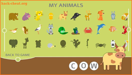 Fun Words - Animals screenshot