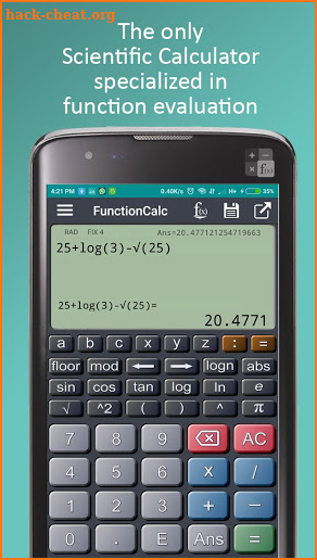 Function Calculator screenshot
