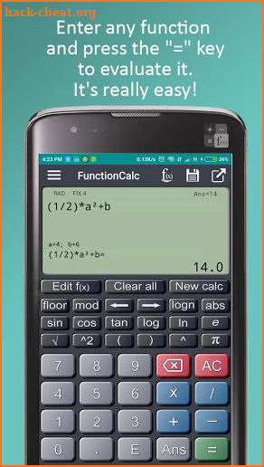 Function Calculator screenshot
