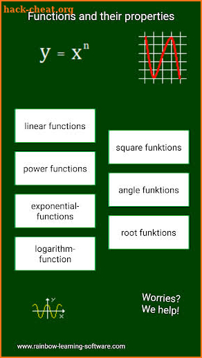 Functions screenshot