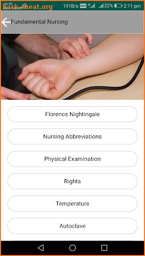Fundamental Nursing screenshot