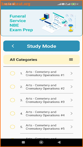 Funeral Service NBE Exam Prep screenshot