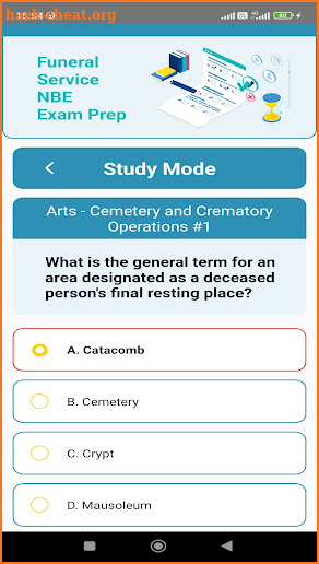 Funeral Service NBE Exam Prep screenshot