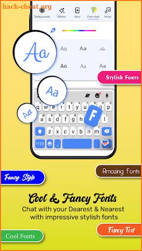 Funkeyboard: Fancy Keyboard Themes, Keyboard Fonts screenshot