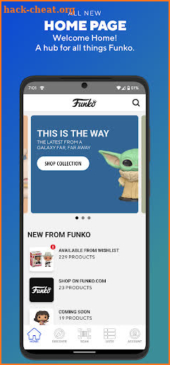 Funko screenshot