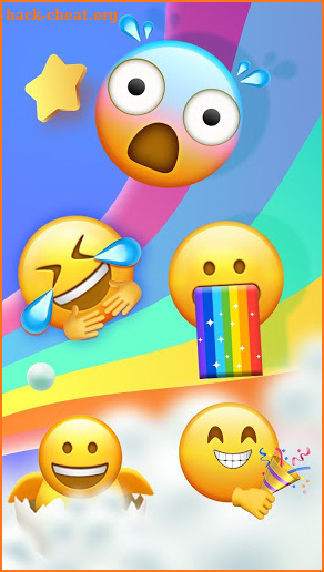 Funky Cool Emoji Stickers screenshot