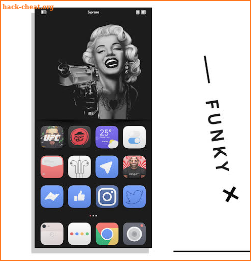 Funky icon pack screenshot