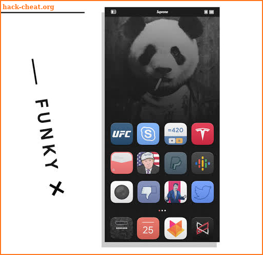 Funky icon pack screenshot