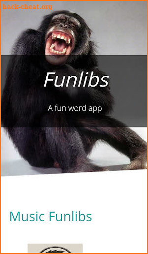 Funlibs screenshot