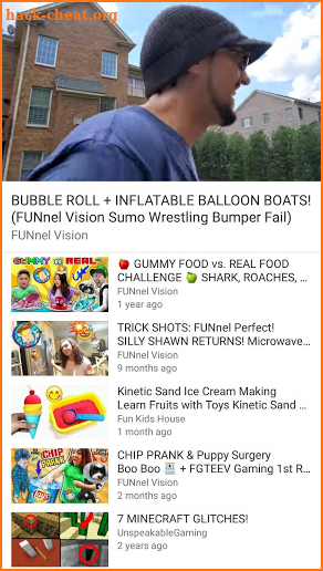 FUNnel Vision Videos screenshot