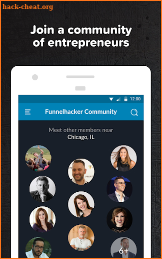 Funnelhacker Community screenshot