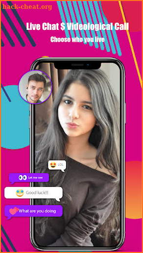 Funny Chat - Talking with girl screenshot
