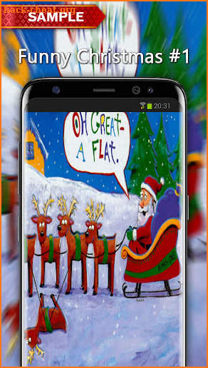Funny Christmas Wallpapers screenshot