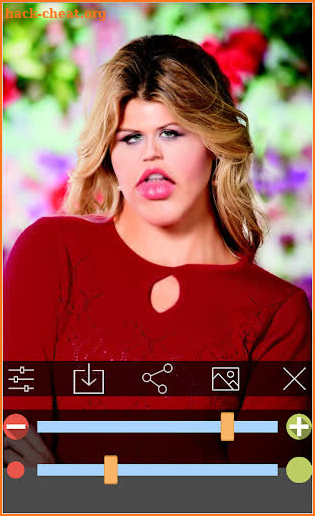 Funny face app screenshot