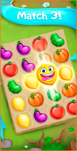Funny Farm match 3 Puzzle game! screenshot