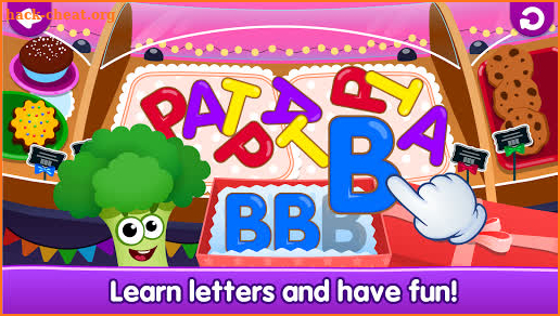 Funny Food!🥦ABC games for toddlers and babies!📚 screenshot