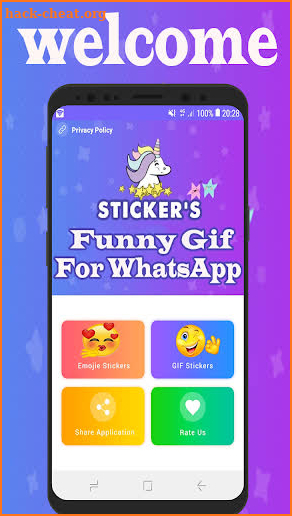 Funny Gif Stickers For WhatsApp 2020 screenshot