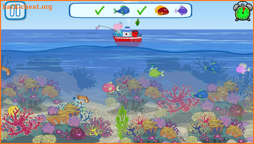 Funny Kids Fishing Games screenshot