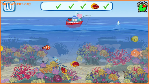 Funny Kids Fishing Games screenshot