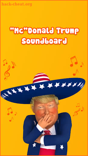 Funny "Mc"Donald Trump Soundboard & ringtones screenshot