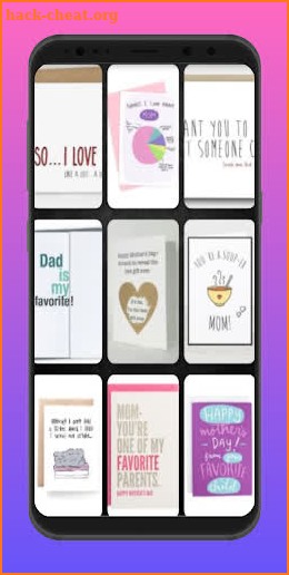 funny mothers day cards screenshot