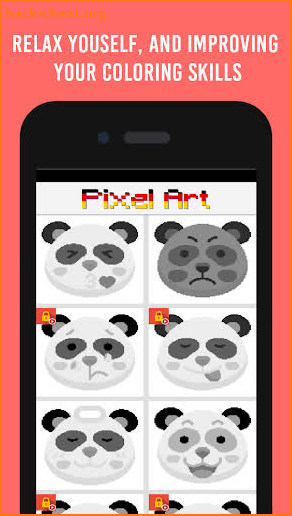 Funny Panda - Color by Number screenshot